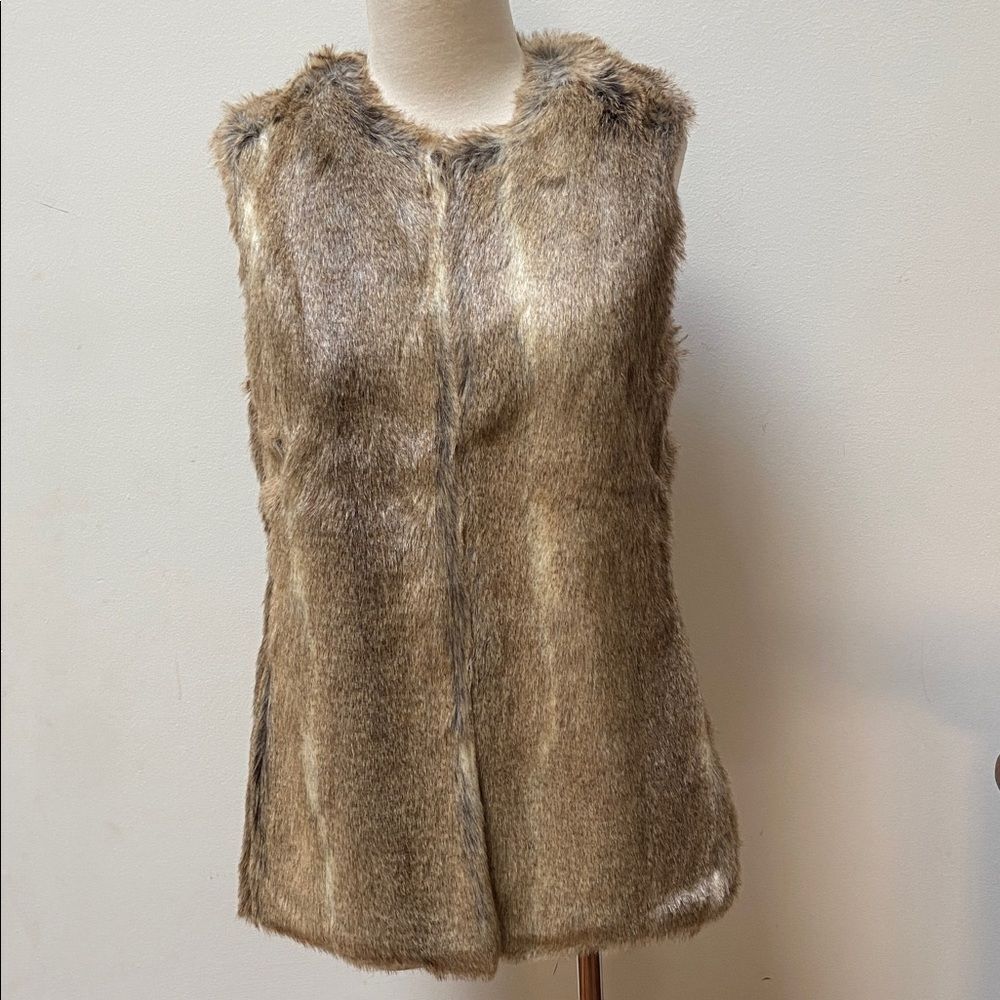 Zara Trafaluc Outerwear Vest Fur